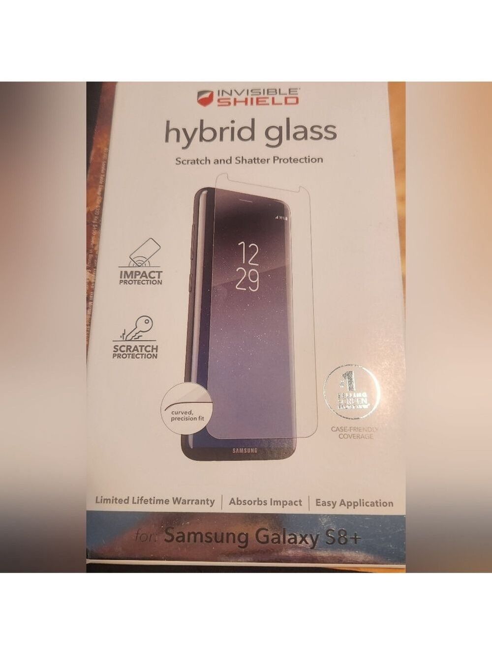 NIB ZAGG InvisibleShield Premiere Glass Screen Protector for Samsung